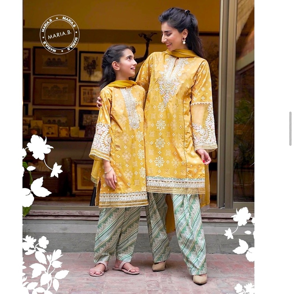 Mother & Daughter Maria B. Outfit. Small & K 4-6